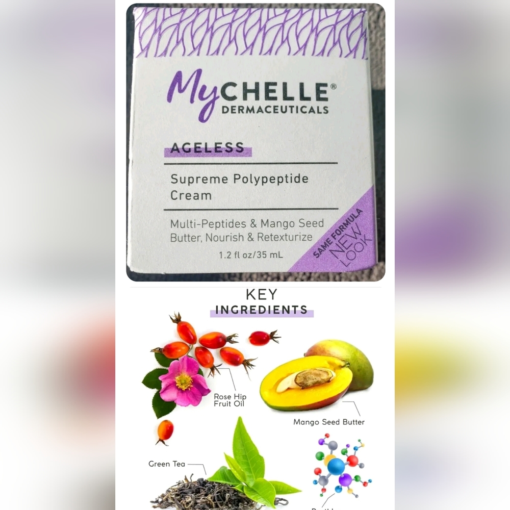 MyChelle. AGELESS Supreme Polypeptide Cream - 35 ml / 1.2 fl oz.